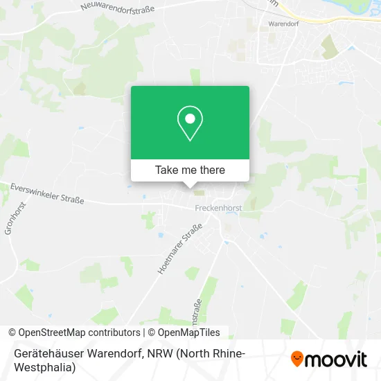 Карта Gerätehäuser Warendorf