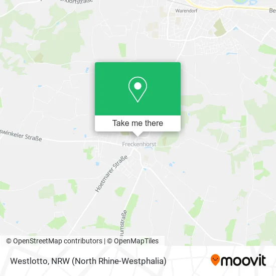 Westlotto map