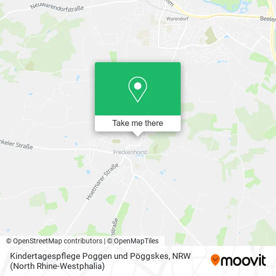 Карта Kindertagespflege Poggen und Pöggskes