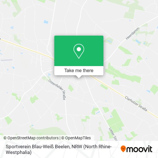 Sportverein Blau-Weiß Beelen map