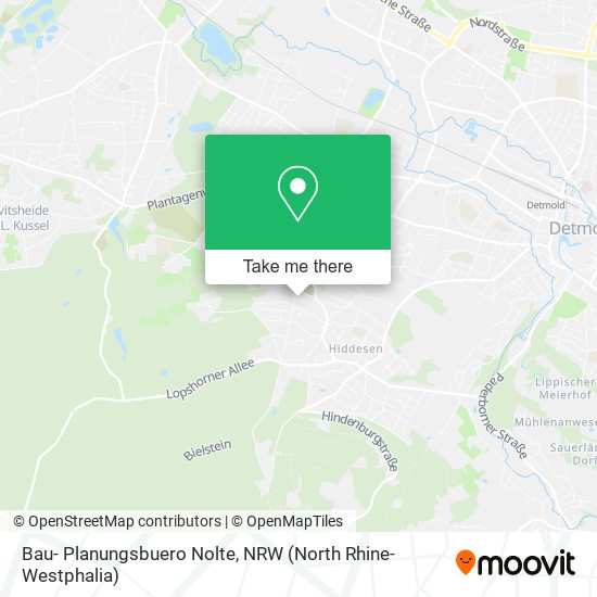 Bau- Planungsbuero Nolte map