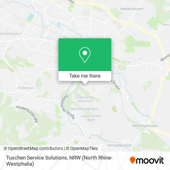 Карта Tuschen Service Solutions