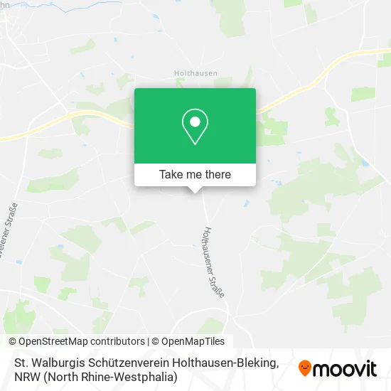 St. Walburgis Schützenverein Holthausen-Bleking map