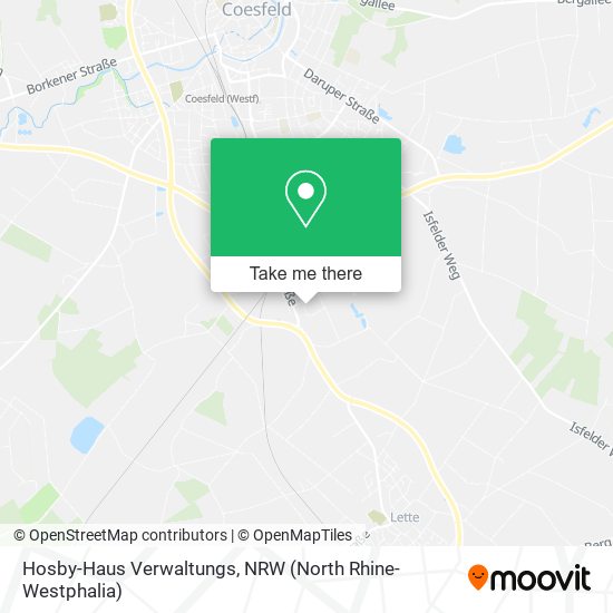 Hosby-Haus Verwaltungs map
