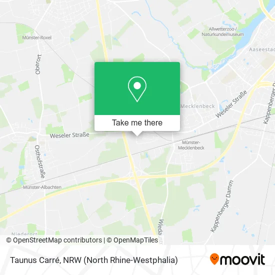 Карта Taunus Carré