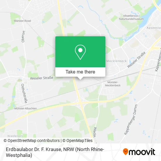 Карта Erdbaulabor Dr. F. Krause