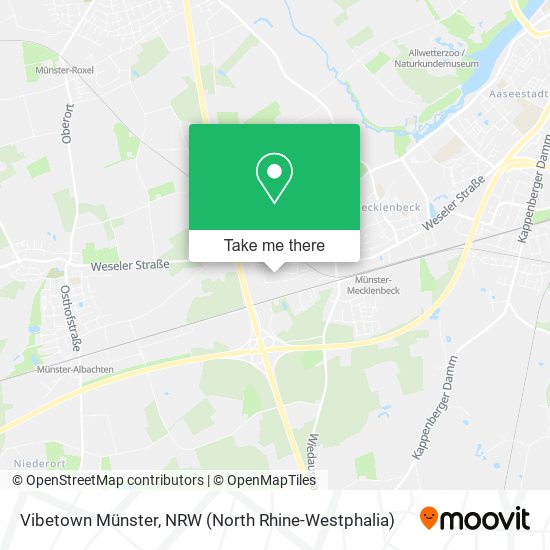 Vibetown Münster map