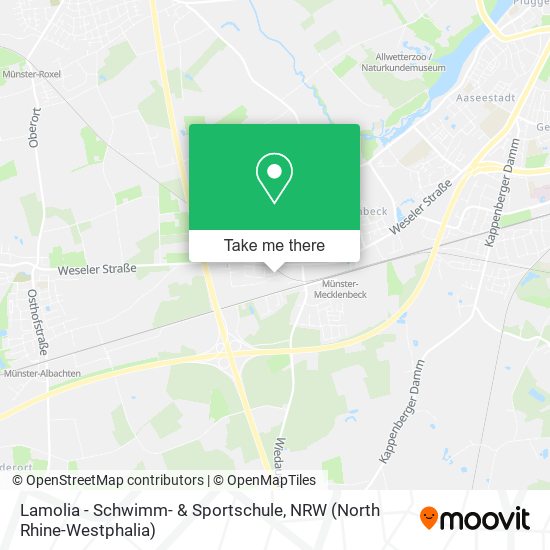 Lamolia - Schwimm- & Sportschule map
