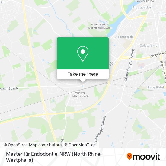 Master für Endodontie map