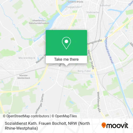 Карта Sozialdienst Kath. Frauen Bocholt