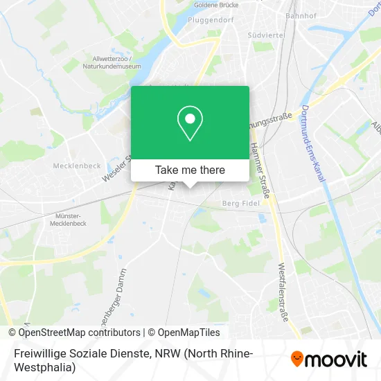 Карта Freiwillige Soziale Dienste