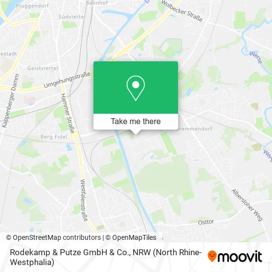 Карта Rodekamp & Putze GmbH & Co.