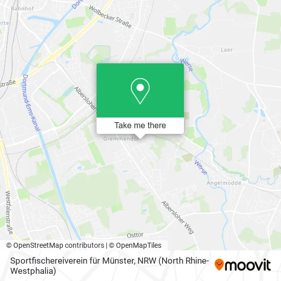 Карта Sportfischereiverein für Münster