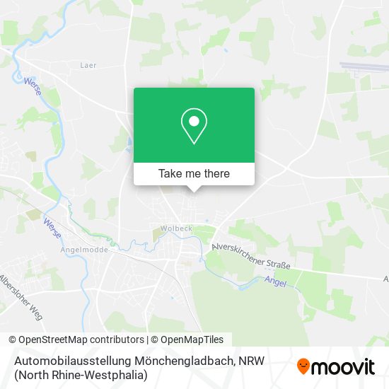Automobilausstellung Mönchengladbach map
