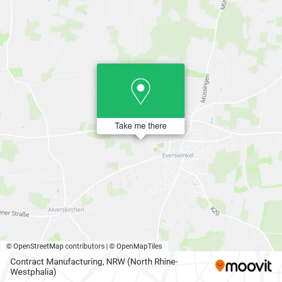 Карта Contract Manufacturing