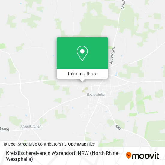 Карта Kreisfischereiverein Warendorf