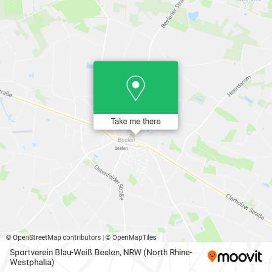 Sportverein Blau-Weiß Beelen map
