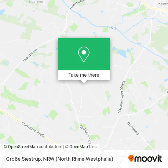 Карта Große Siestrup