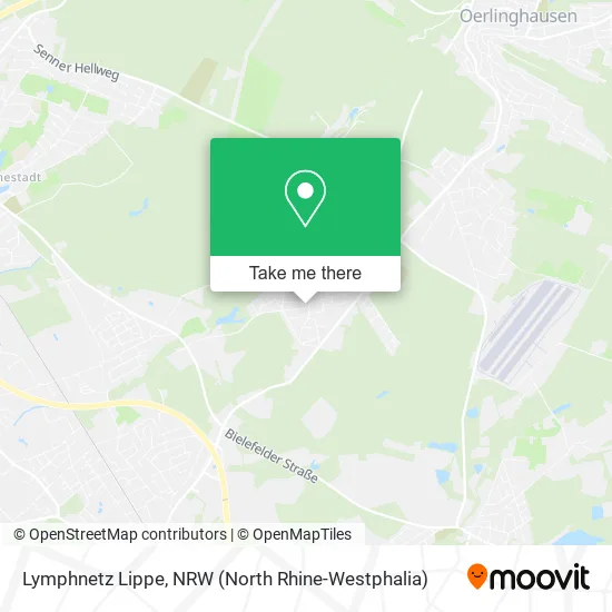 Карта Lymphnetz Lippe