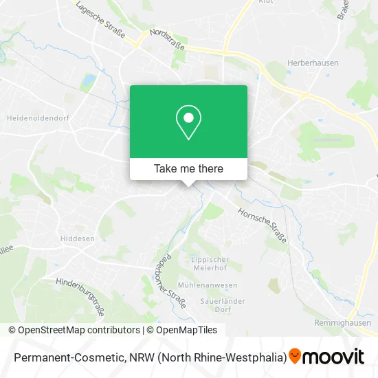 Карта Permanent-Cosmetic