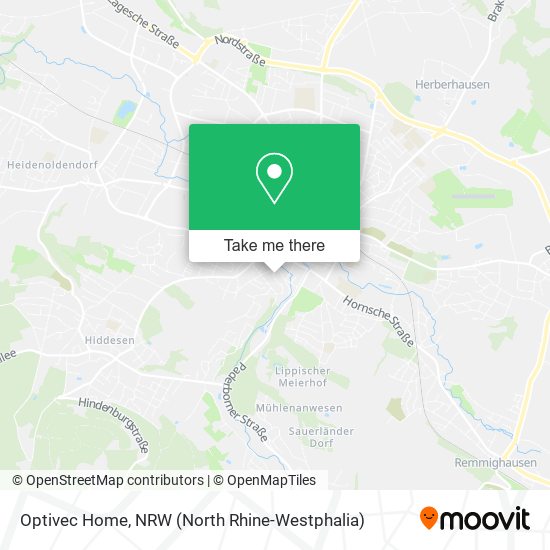 Optivec Home map