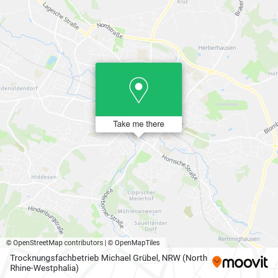 Trocknungsfachbetrieb Michael Grübel map