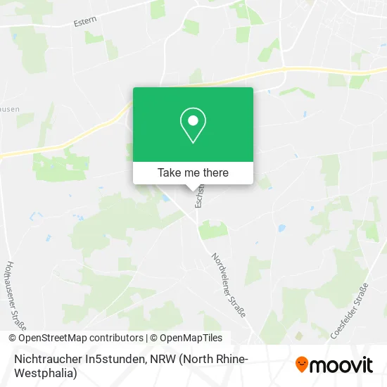 Карта Nichtraucher In5stunden