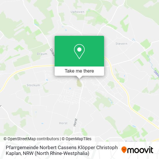 Pfarrgemeinde Norbert Cassens Klöpper Christoph Kaplan map