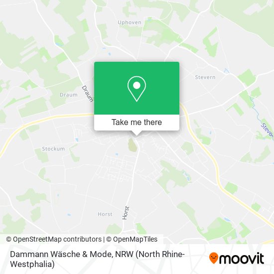Карта Dammann Wäsche & Mode