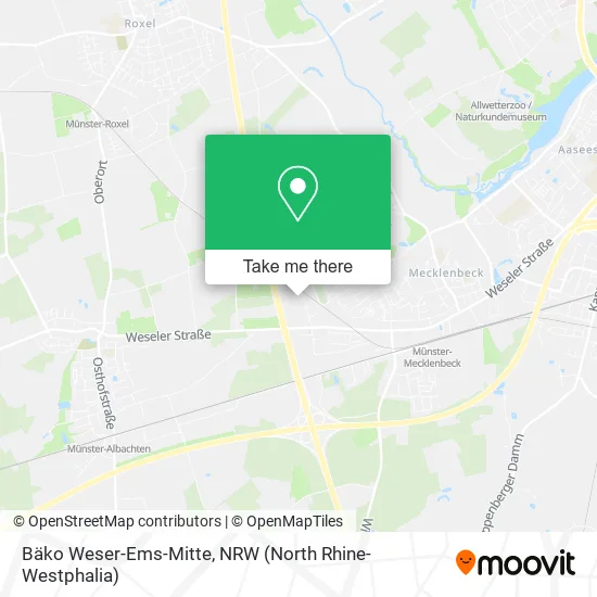 Карта Bäko Weser-Ems-Mitte