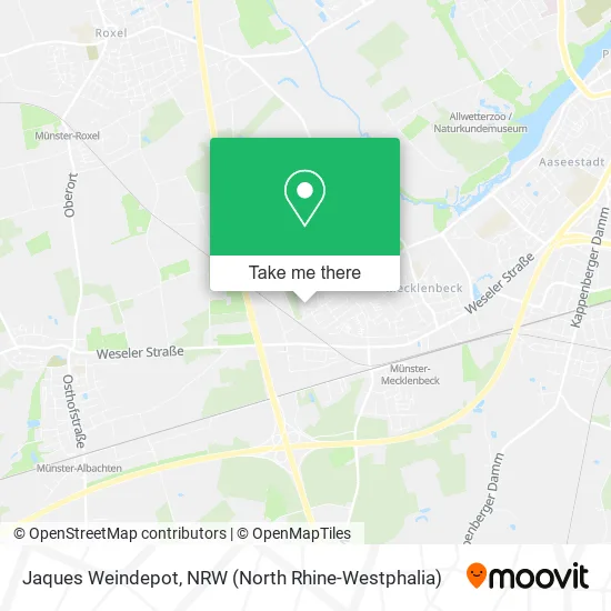 Карта Jaques Weindepot