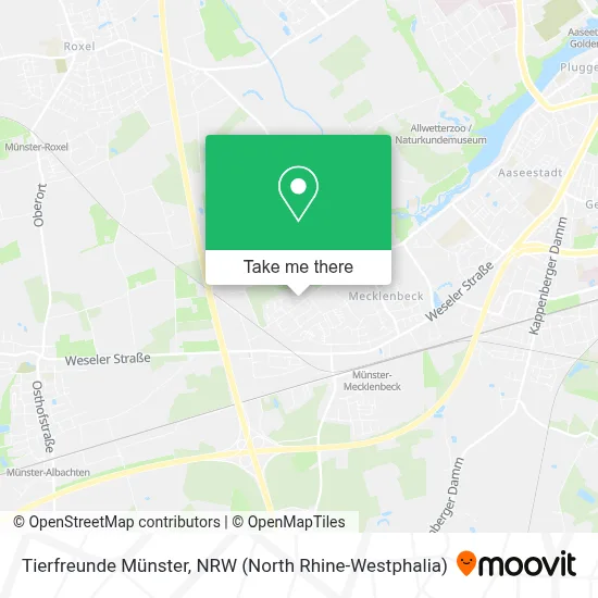 Tierfreunde Münster map