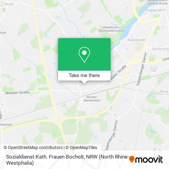 Sozialdienst Kath. Frauen Bocholt map