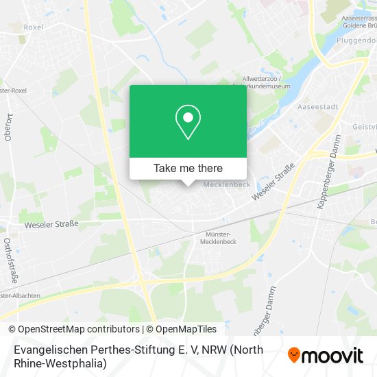 Evangelischen Perthes-Stiftung E. V map