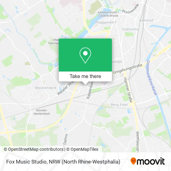 Карта Fox Music Studio