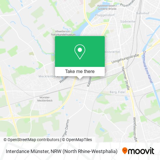 Interdance Münster map