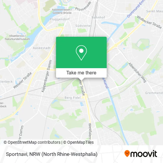 Sportnavi map