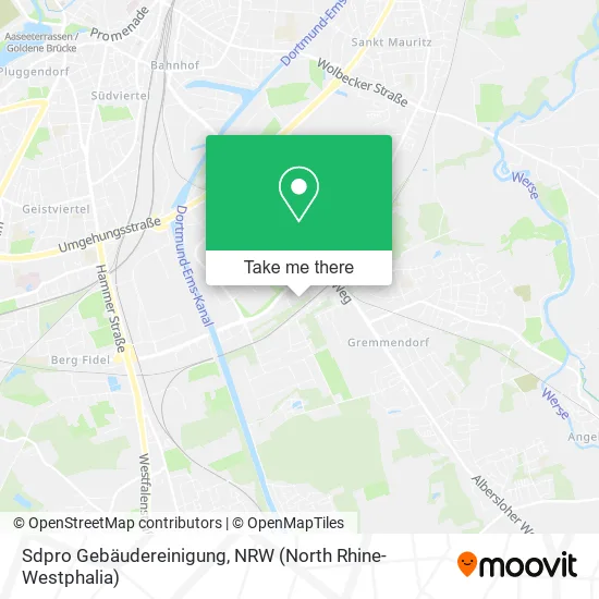 Карта Sdpro Gebäudereinigung