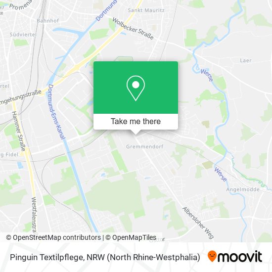 Pinguin Textilpflege map