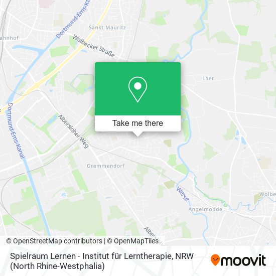 Spielraum Lernen - Institut für Lerntherapie map