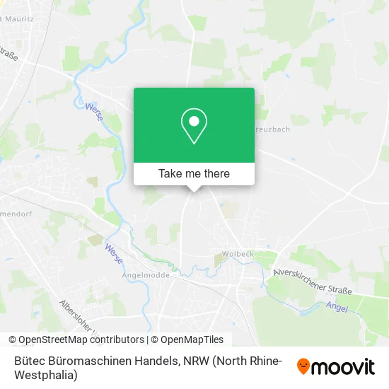 Карта Bütec Büromaschinen Handels