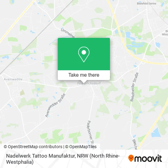 Карта Nadelwerk Tattoo Manufaktur
