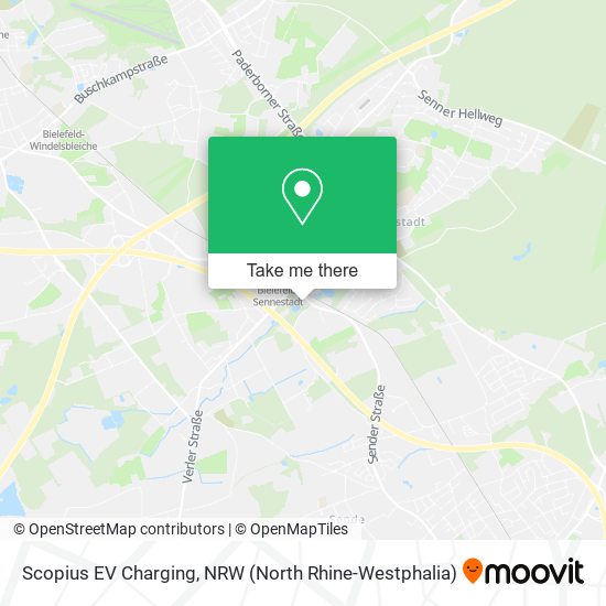 Карта Scopius EV Charging