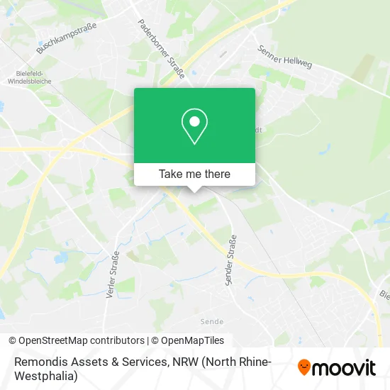 Карта Remondis Assets & Services