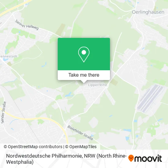 Карта Nordwestdeutsche Philharmonie