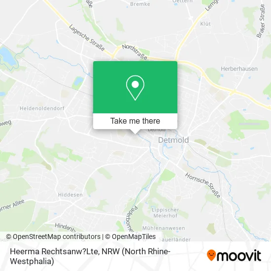 Карта Heerma Rechtsanw?Lte