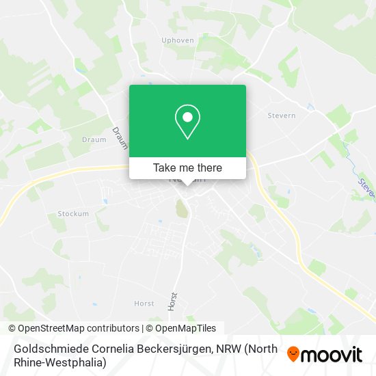 Goldschmiede Cornelia Beckersjürgen map