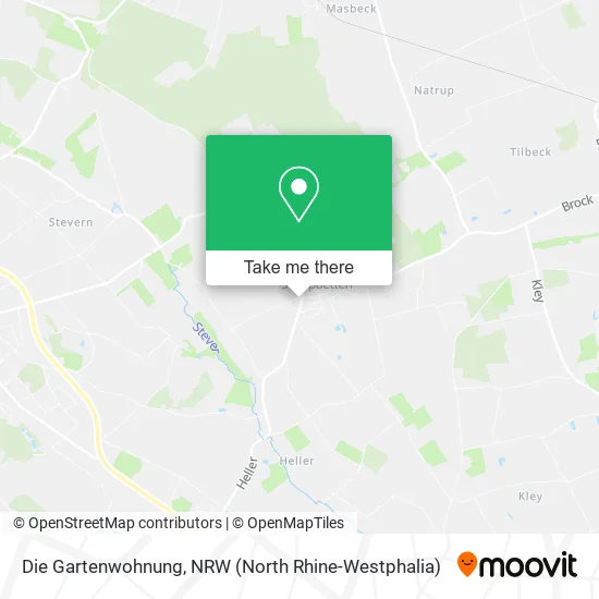 Карта Die Gartenwohnung