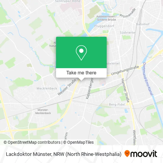 Lackdoktor Münster map