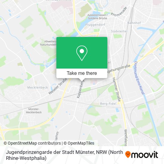 Jugendprinzengarde der Stadt Münster map
